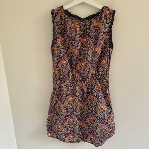 Kids Peek Liberty London Art Print Dress Size 12 Floral